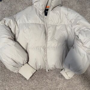 ORAY Women's Cream Puffer Jacket